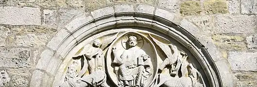 Montseugny's church tympanum