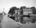 The wharf is opposite Tyrley Top Lock