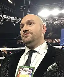 Current WBC heavyweight champion Tyson Fury