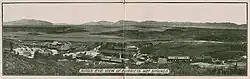 Bird's eye view panorama of Murrieta Mineral Hot Springs, c. 1920