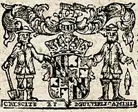 Maryland colonial seal detail (1770)