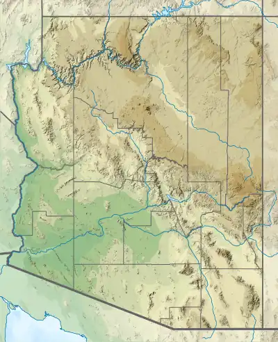 Marsh Butte is located in Arizona