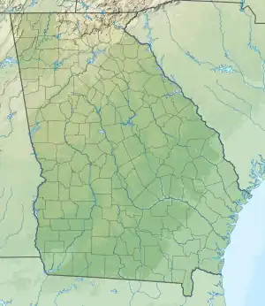 Watermelon Creek (Georgia) is located in Georgia