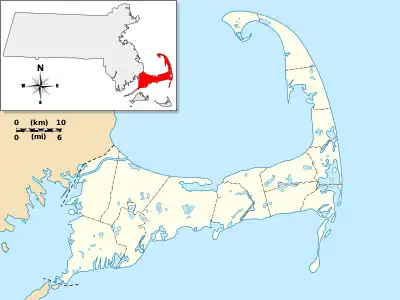 West Falmouth Village Historic District is located in Cape Cod