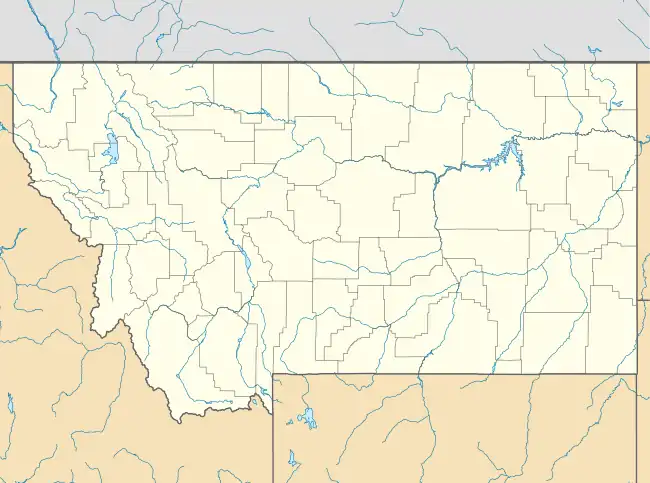 Grantsdale, Montana is located in Montana