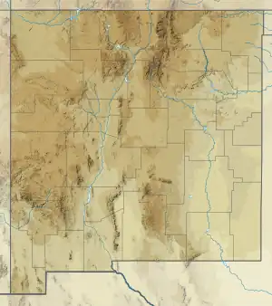 Mescalero Ridge is located in New Mexico