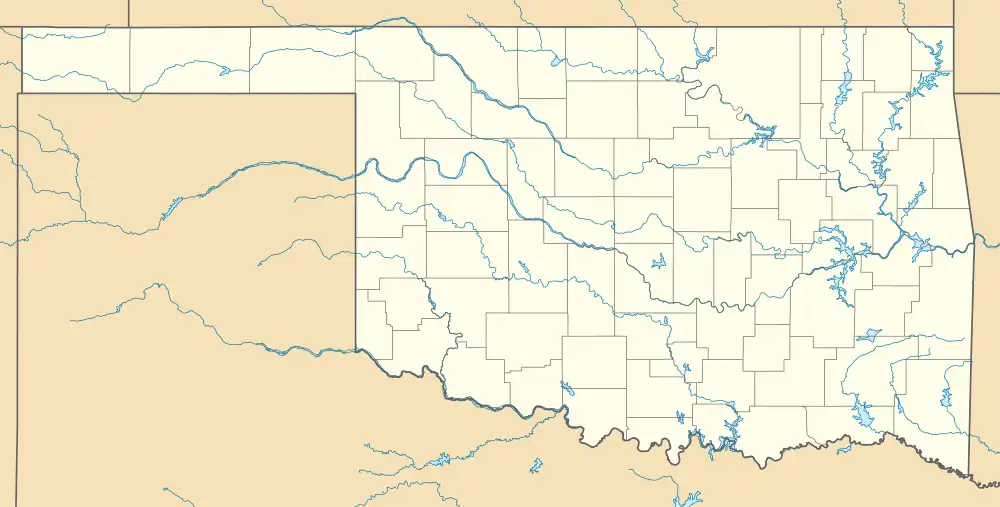 Grand is located in Oklahoma