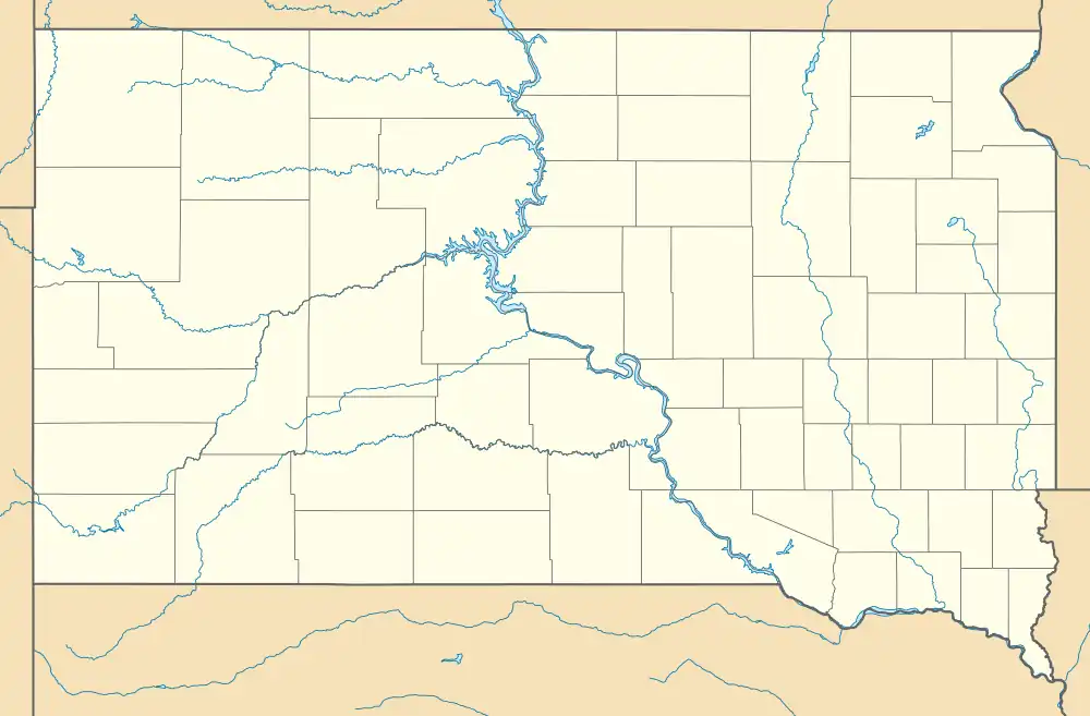 List of National Historic Landmarks in South Dakota is located in South Dakota