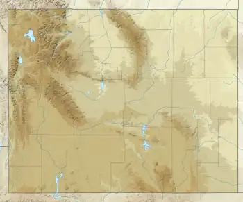 Map showing the location of Teepe Glacier