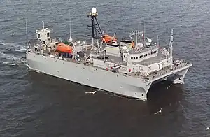 USNS Loyal (T-AGOS-22), a Victorious-class ocean surveillance ship