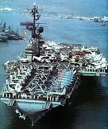 Demons, Crusaders, Skywarriors, Trackers, Tracers, and Skyraiders on USS Coral Sea (1963)