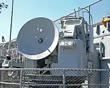 A Cold War era U.S. Navy MK-56 director on board USS Hornet.