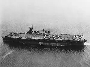 USS Independence in San Francisco Bay, 15 July 1943