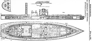 Engraving of USS Nausett