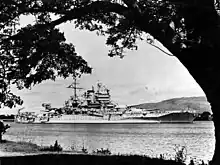 USS New Mexico (BB-40) at Pearl Harbor 1935