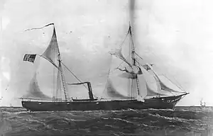 USS Owasco, 1861