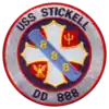 USS Stickell patch