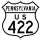 U.S. Route 422 Alternate marker