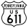 U.S. Route 611 Alternate marker