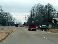 US 67 in Omaha, Texas