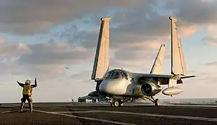 A Lockheed S-3 Viking on board USS John C. Stennis (2003)