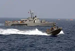 BRP Dionisio Ojeda during search and rescue operations