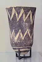 Ubaid III; pottery; c. 5300 – c. 4700 BC; Louvre Museum AO 29616