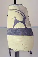 Ubaid IV pottery 4700–4200 BC Tello, ancient Girsu, Louvre Museum AO 15338.