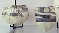 Ubaid IV; pottery jars; c. 4700 – c. 4200 BC; Tell Tello; Louvre Museum AO 14281