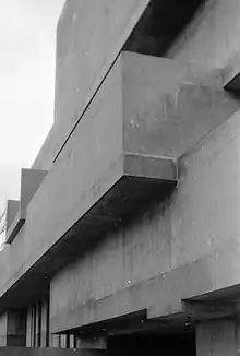 Exterior of Ulster Museum, located on Stranmillis Road and designed by James Cumming Wynne.