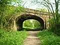 Under the A164 near Beverley