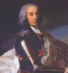 Unico Wilhelm van Wassenaer-Obdam as painted by George de Marees