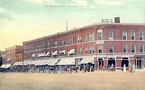 Union Block in 1912