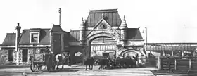 Old Stone Gate of Chicago Union Stockyards