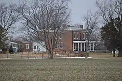 Farmstead on State Route 38 south of London