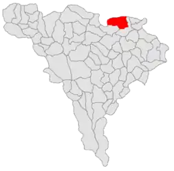 Location of Unirea