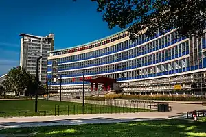 Main Law faculty building of the former Robert Schuman University