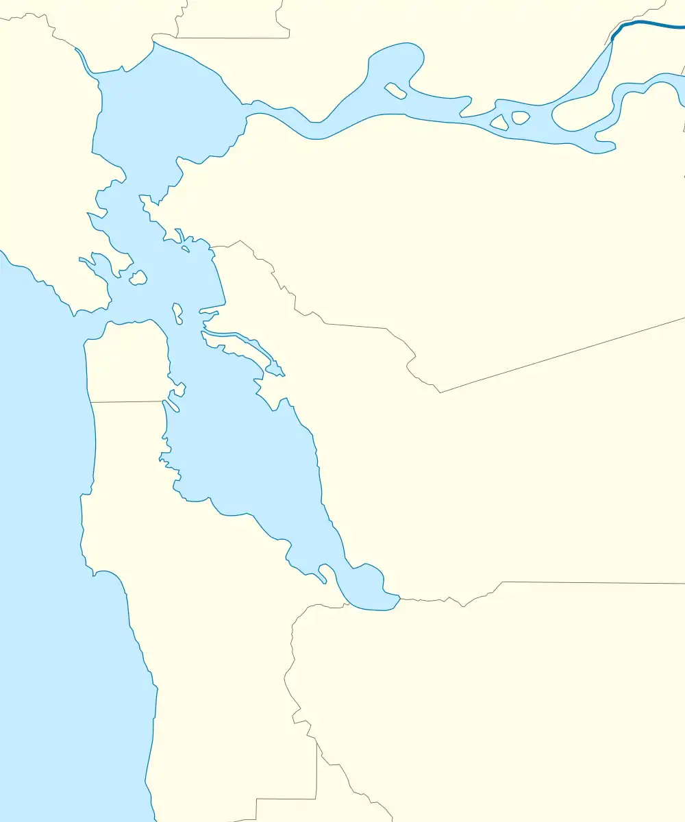 Green Island (California) is located in San Francisco Bay Area