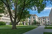 Sciences Library (center) and Biology Building (right), University of Iowa, Iowa City, Iowa, 1902-04.