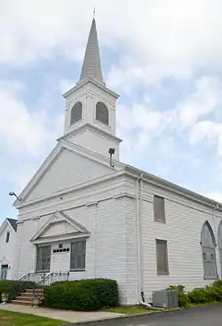 Upper Meeting House of the Baptist Church now known as known as Holmdel Community Church of the UCC, built 1809