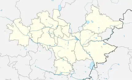 2009–10 Ekstraklasa is located in Upper Silesian Industrial Region