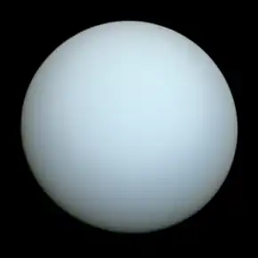 NASA image of Uranus