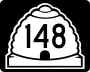 State Route 148 marker