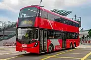 Kowloon Motor Bus Wright Gemini 3-bodied Volvo B8L in Hong Kong