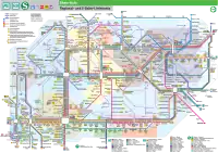 Public transport map Rhein-Ruhr