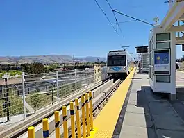 Light rail platform