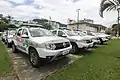 Response cars of the Military Police of Santa Catarina