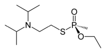 Stereo structural formula VX ((S)-phosphinate)