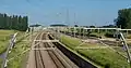 Valburg, the Betuwelijn from the railway viaduct