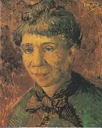 Portrait of a Woman (Madame Tanguy?) 1886–87 Kunstmuseum, Basel (F357)